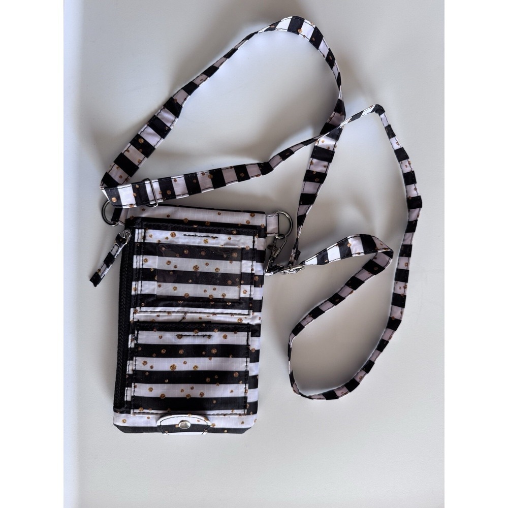 Phone Purse Crossbody for Women,Cellphone Crossbody with Shoulder Black & White - Picture 2 of 6